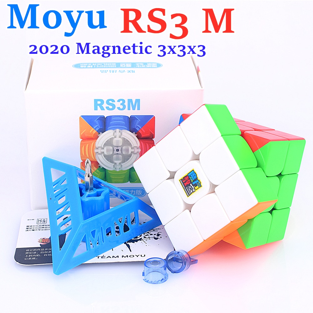 Moyu-RS3M 2020 ׳ƽ 3x3x3  ť, MF3RS3M ť..